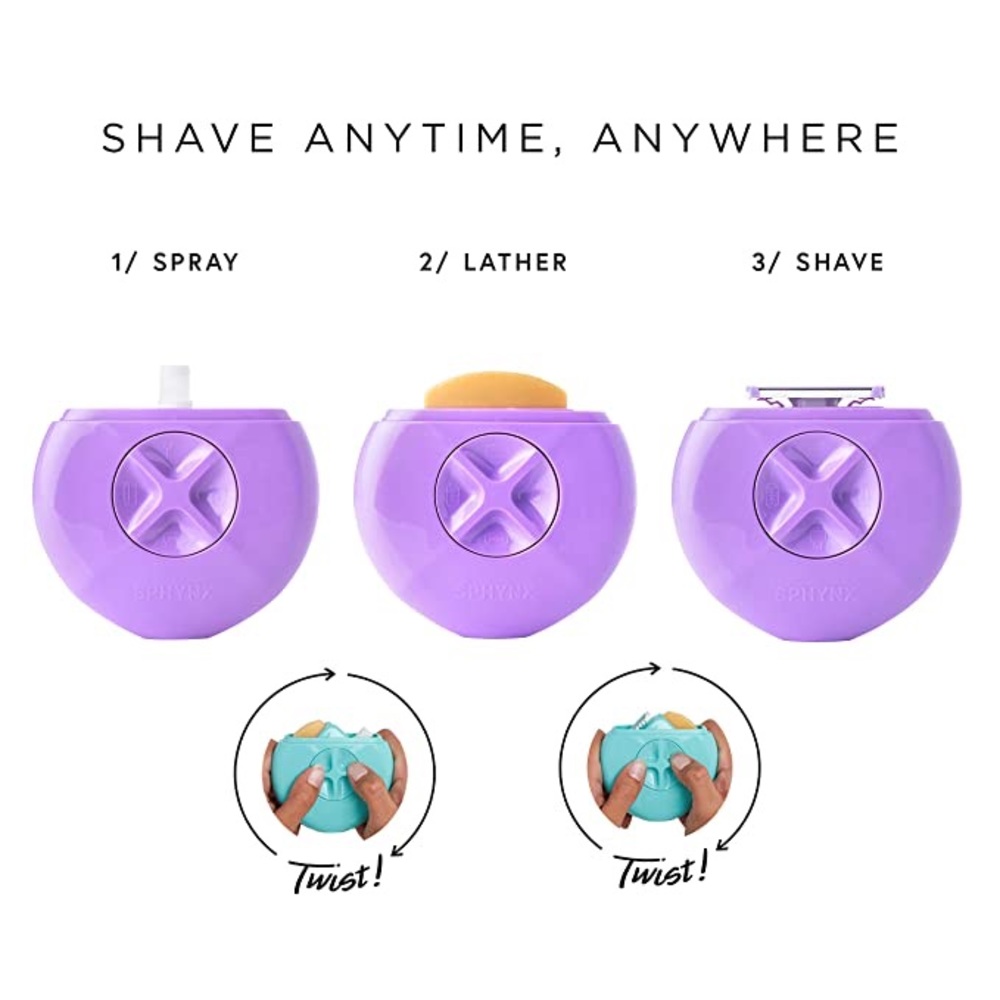 SPHYNX All-In-One Portable Razor | Pink - Picture 3 of 4